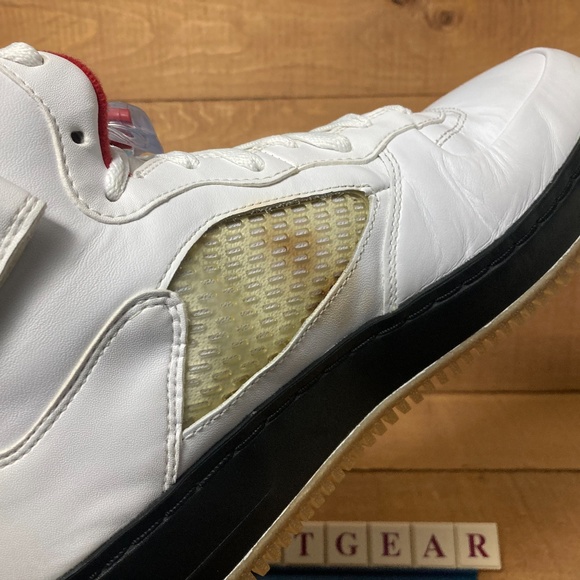 Jordan 5 Fusion 'Varsity Red - Black / White' Air Force 1 - Picture 12 of 16